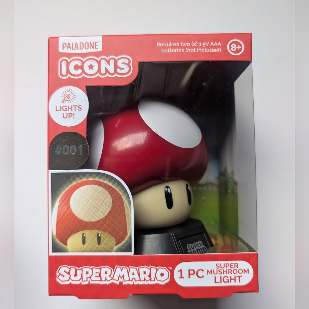 Super Mario Mushroom Light